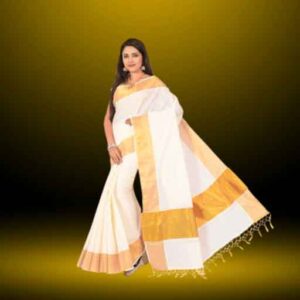 Kerala Kasavu Saree